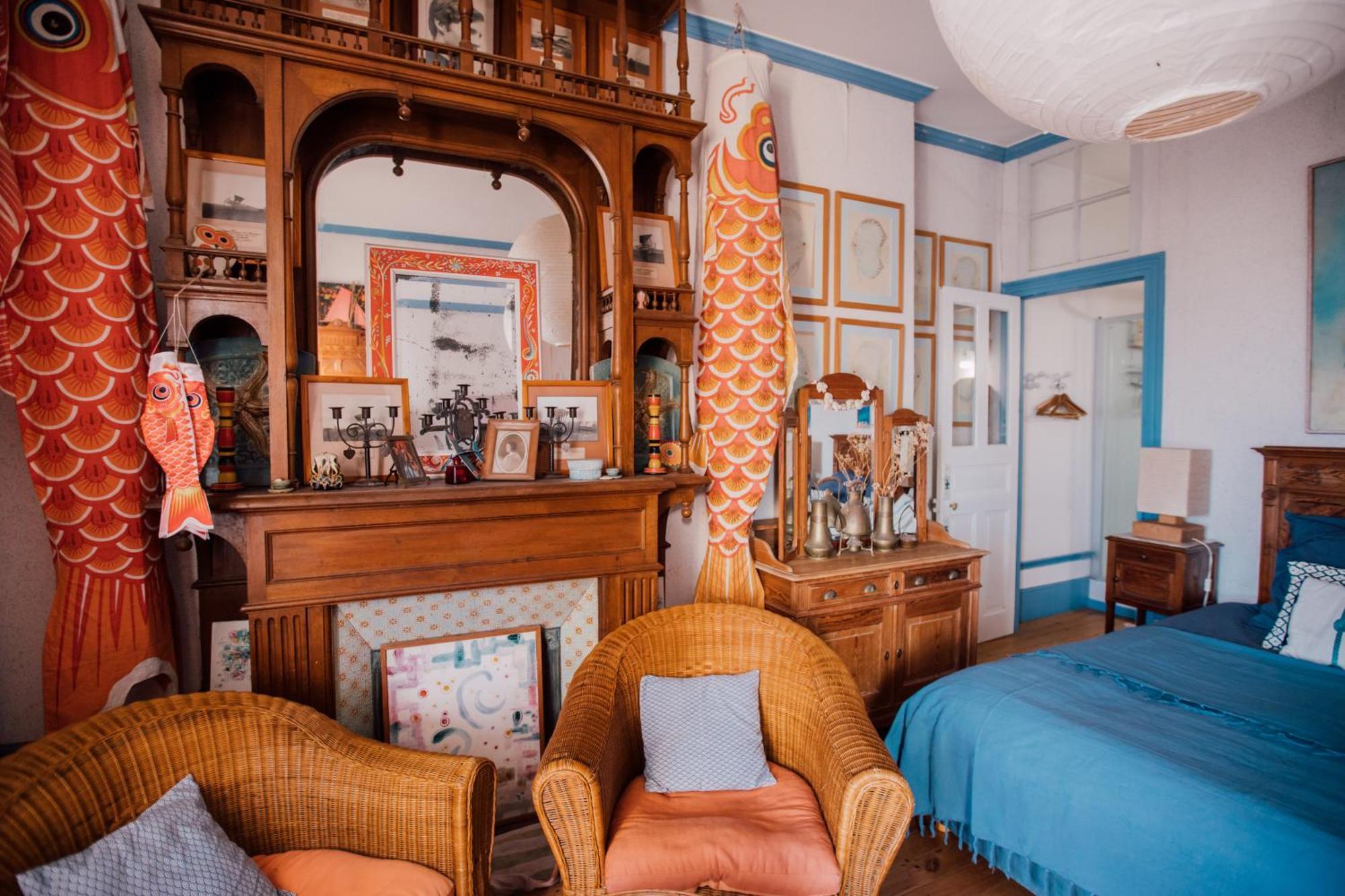 La Villa Louis, La Chambre Rose, Maison D'Hotes Vue Mer, Lion sur Mer Bagian luar foto