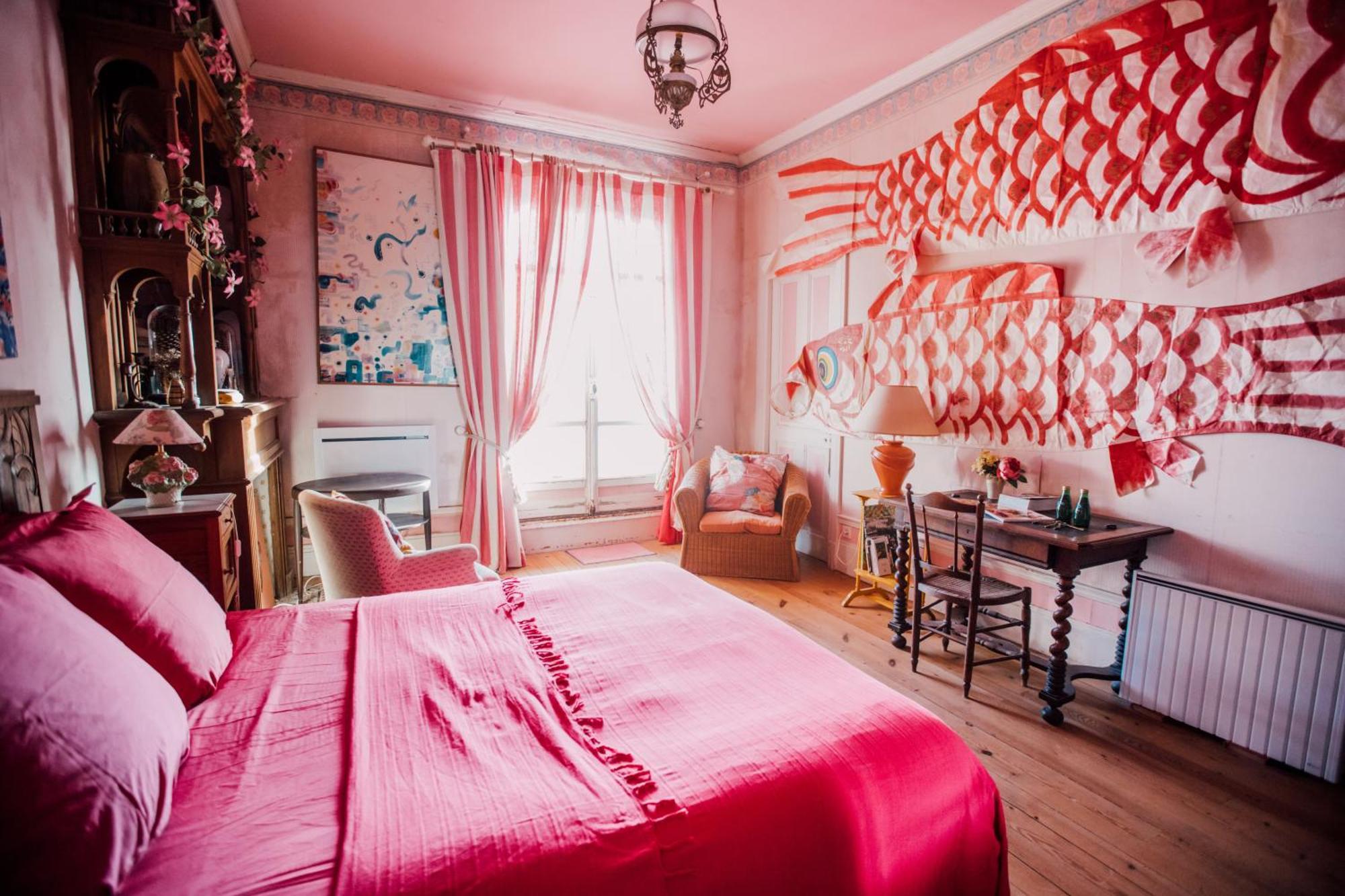 La Villa Louis, La Chambre Rose, Maison D'Hotes Vue Mer, Lion sur Mer Bagian luar foto