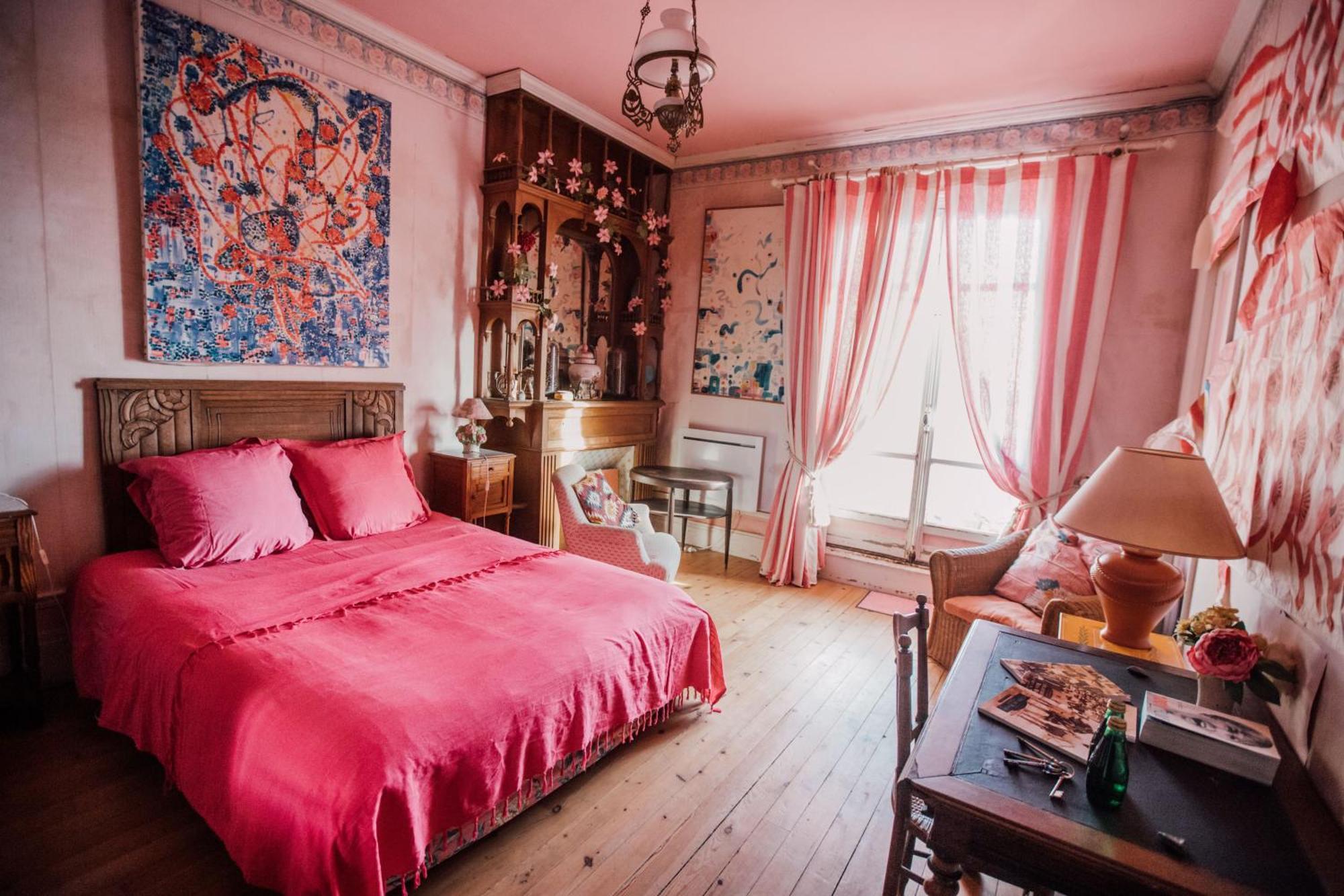 La Villa Louis, La Chambre Rose, Maison D'Hotes Vue Mer, Lion sur Mer Bagian luar foto